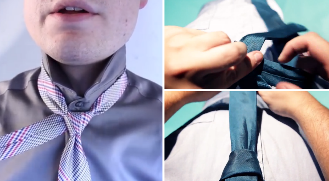 3 grymma tutorials som lär dig knyta en slips på slipsdagen